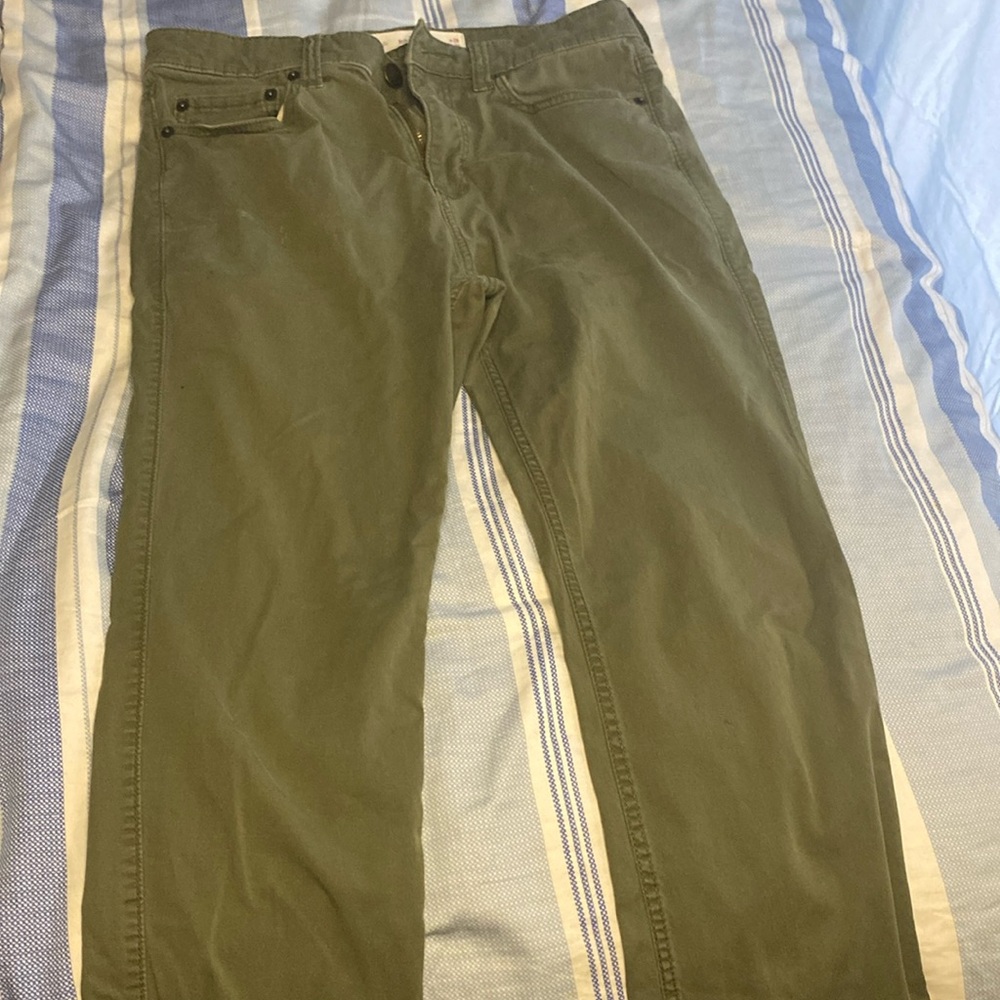 Hollister skinny 5-pocket pants | Dark green | Flex fit